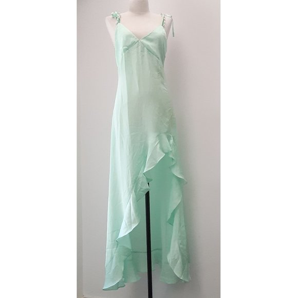 For Love And Lemons Mint Green Maxi Dress - Picture 1 of 7